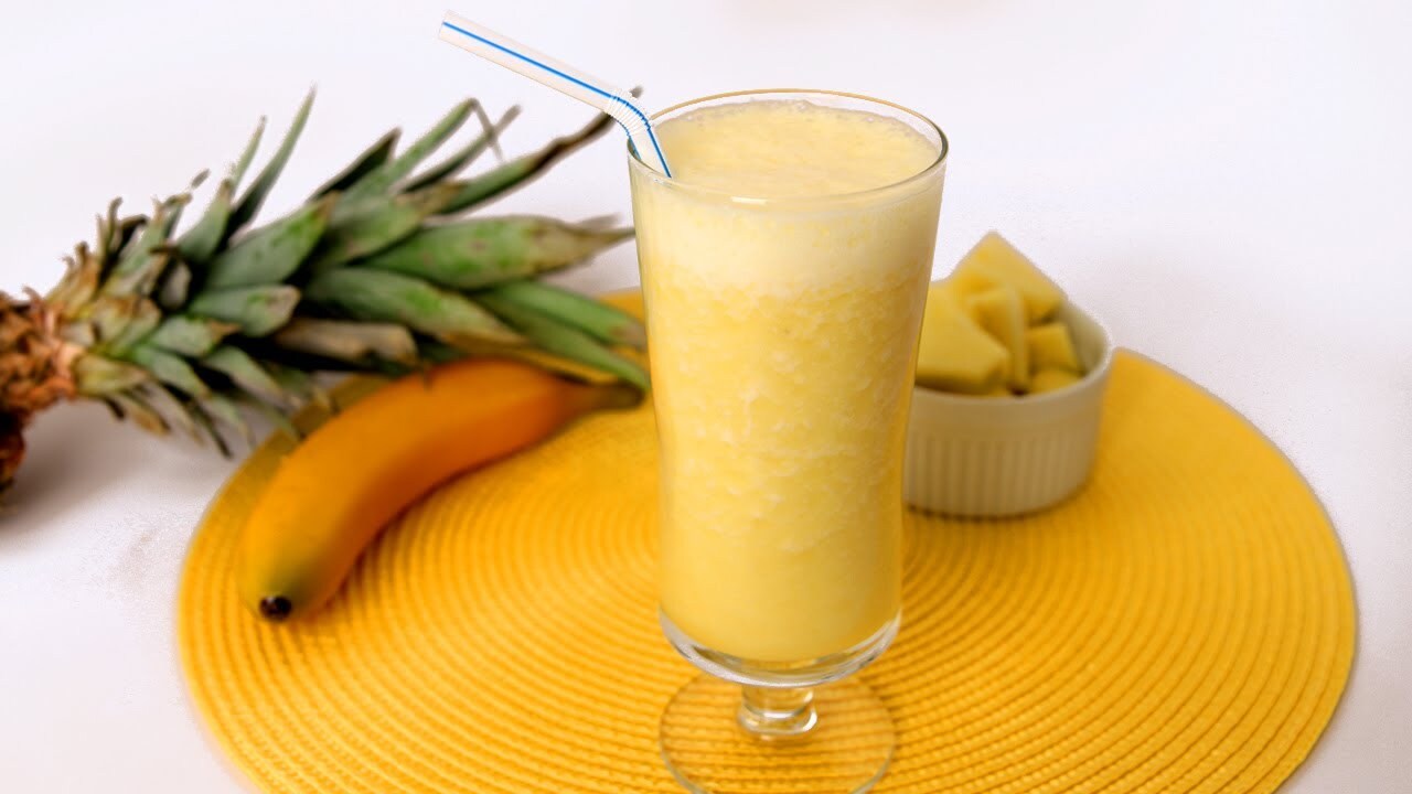 pineapple-and-banana-smoothie-recipe