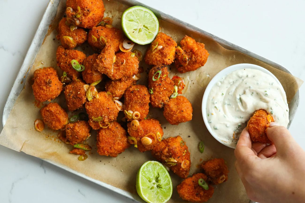air-fryer-vegan-buffalo-tofu-bites-recipe