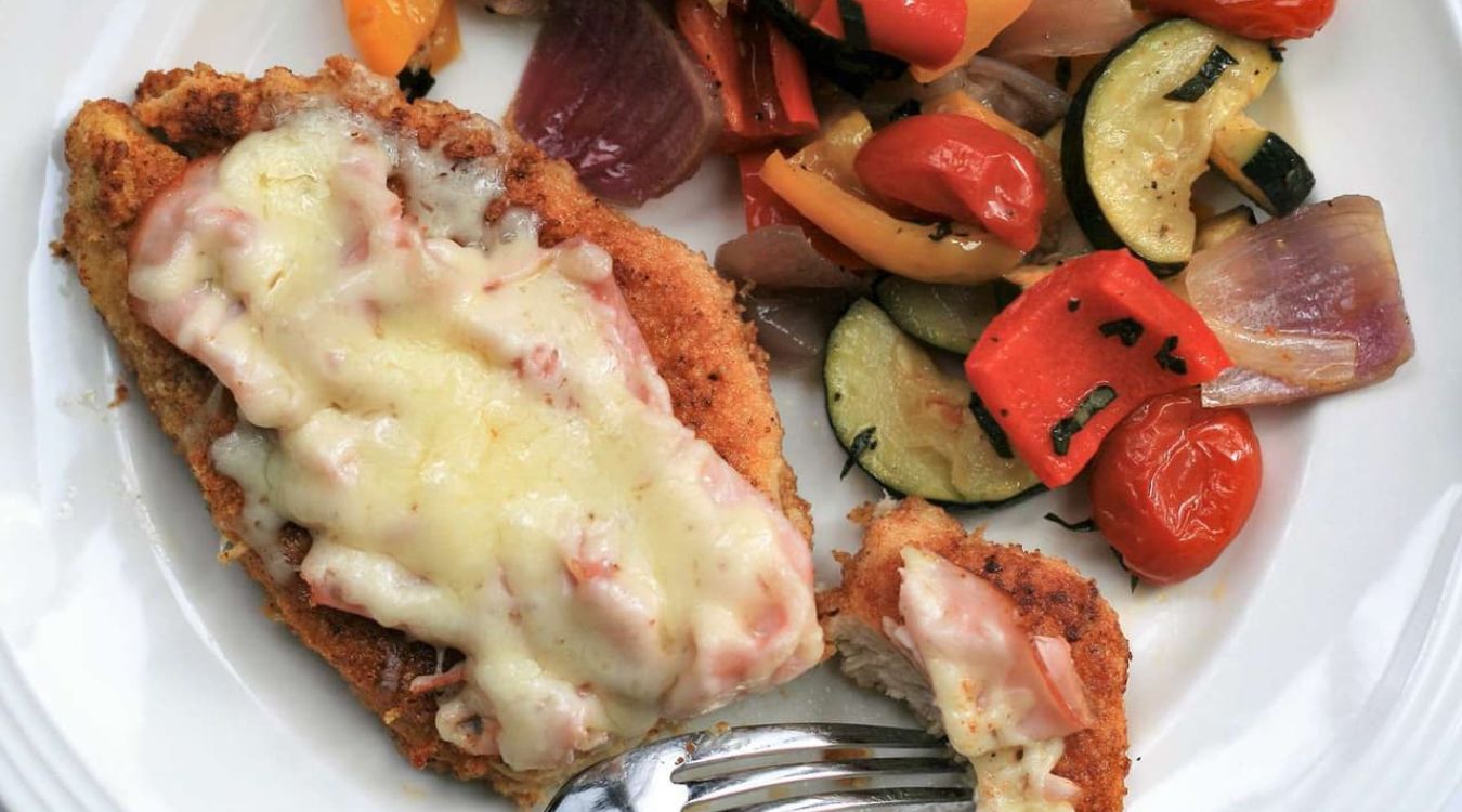 keto-open-faced-chicken-cordon-bleu-recipe