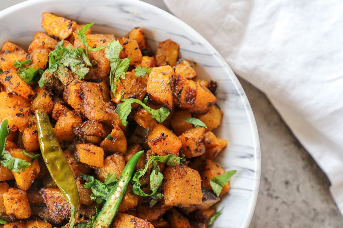 okra-and-kohlrabi-vegan-breakfast-hash-recipe