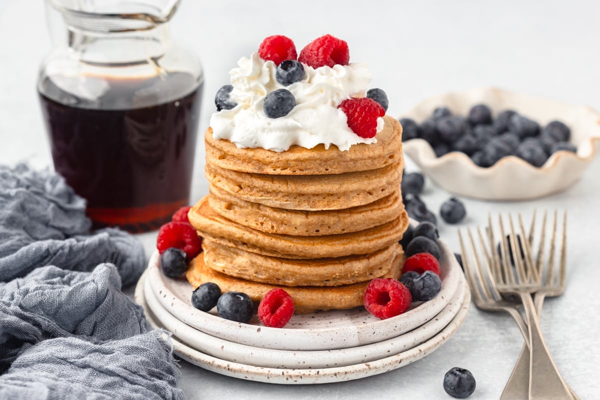 vegan-whole-wheat-pancakes-recipe